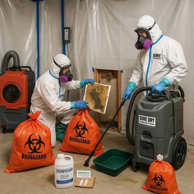 Contaminated Water Handling Protocols process in Barnesville, OH